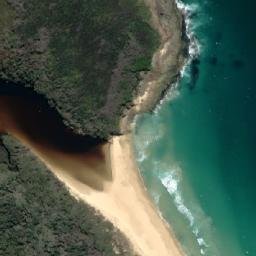 Satellite imagery of Black Head, AU