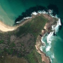 Satellite imagery of Black Head, AU