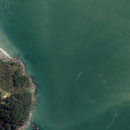 Satellite imagery of Bowentown Heads, NZ