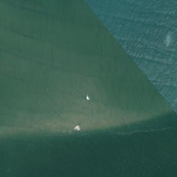 Satellite imagery of Bowentown Heads, NZ