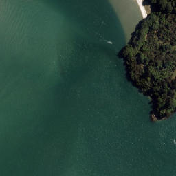 Satellite imagery of Papatu Point, NZ