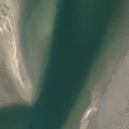 Satellite imagery of Yellow Point, NZ