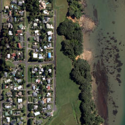 Satellite imagery of Kauri Point, NZ