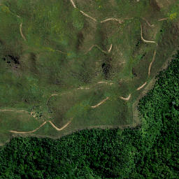 Satellite imagery of Tui Mine, NZ