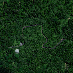 Satellite imagery of Tui Mine, NZ