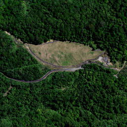Satellite imagery of Tui Mine, NZ