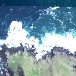 Satellite imagery of Lottin Point (Wakatiri), NZ