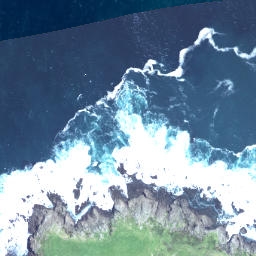 Satellite imagery of Te Whakatiri Point, NZ