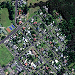 Satellite imagery of Bald Spur, NZ