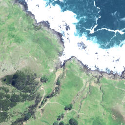 Satellite imagery of Te Whakatiri Point, NZ
