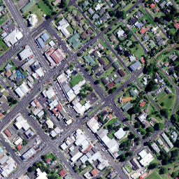 Satellite imagery of Bald Spur, NZ