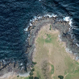 Satellite imagery of Tahurua Point, NZ