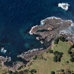 Satellite imagery of Potikirua Point, NZ