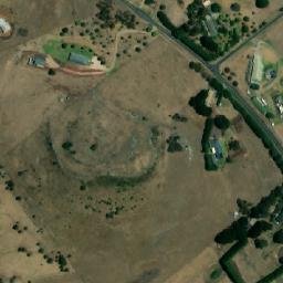 Satellite imagery of Mount Aitken, AU
