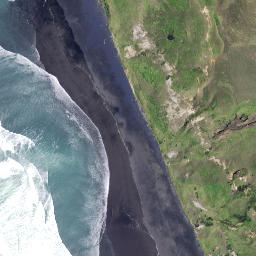 Satellite imagery of Oharura Point, NZ