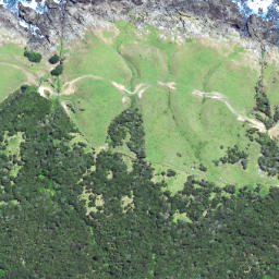 Satellite imagery of Hukanui Point, NZ