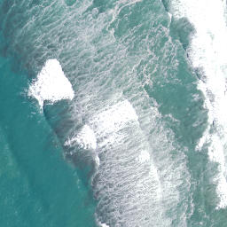 Satellite imagery of Parikotuku Point, NZ