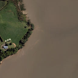 Satellite imagery of Puketutu Point, NZ
