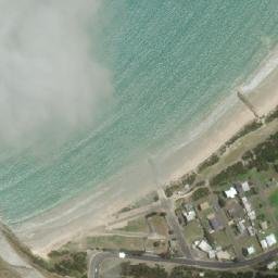 Satellite imagery of Cape Buffon, AU
