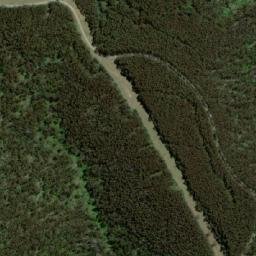 Satellite imagery of Mount Strickland, AU