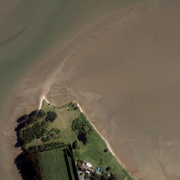 Satellite imagery of Puketutu Point, NZ