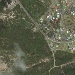 Satellite imagery of Cape Buffon, AU