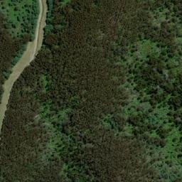 Satellite imagery of Mount Strickland, AU