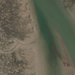 Satellite imagery of Matahui Point, NZ