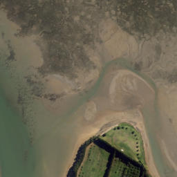 Satellite imagery of Matahui Point, NZ