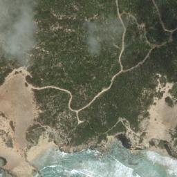 Satellite imagery of Cape Buffon, AU