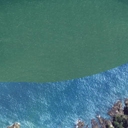 Satellite imagery of Haupara Point, NZ