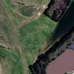 Satellite imagery of Maori Farm, NZ