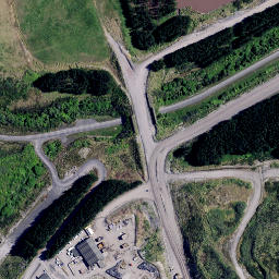 Satellite imagery of Maori Farm, NZ