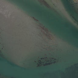 Satellite imagery of Matakana Point (Flax Point), NZ