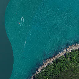 Satellite imagery of North Rock, NZ