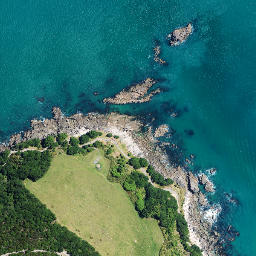 Satellite imagery of North Rock, NZ