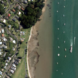 Satellite imagery of Omokoroa Point, NZ