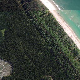 Satellite imagery of North West Rock, NZ