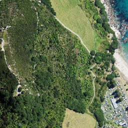 Satellite imagery of North Rock, NZ