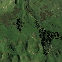Satellite imagery of Dunphail Bluffs, NZ