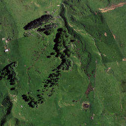 Satellite imagery of Dunphail Bluffs, NZ