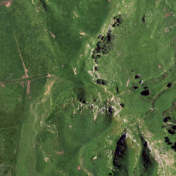 Satellite imagery of Dunphail Bluffs, NZ