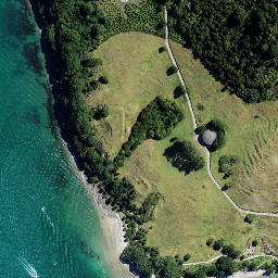 Satellite imagery of Stoney Point, NZ