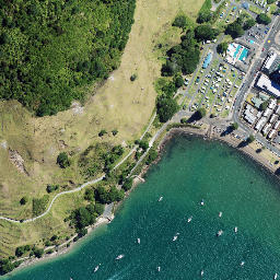 Satellite imagery of Stoney Point, NZ