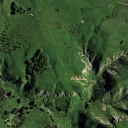 Satellite imagery of Dunphail Bluffs, NZ