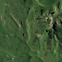 Satellite imagery of Dunphail Bluffs, NZ