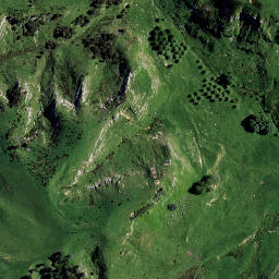 Satellite imagery of Dunphail Bluffs, NZ