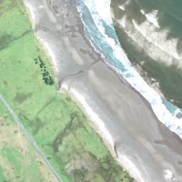 Satellite imagery of Horoera Point, NZ