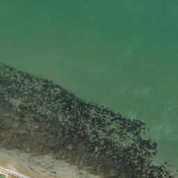 Satellite imagery of Otumoetai Pa, NZ