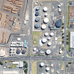 Satellite imagery of Whareroa Point, NZ